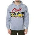 thumbnail image 1 of Fly Society Mens Cali Grown Hoodie Sweatshirt, Grey, X-Large, 1 of 2