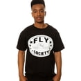 thumbnail image 1 of Fly Society Mens The Classic Ko Graphic T-Shirt, Black, Small, 1 of 2