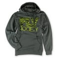 thumbnail image 1 of Fly Society Mens The Snakeskin Fly Hoodie Sweatshirt, Grey, X-Large, 1 of 3