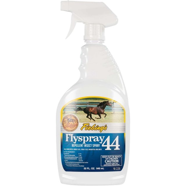 Fly Spray 44 (32 oz) Horse Fly Spray Insect Repellent Long Lasting