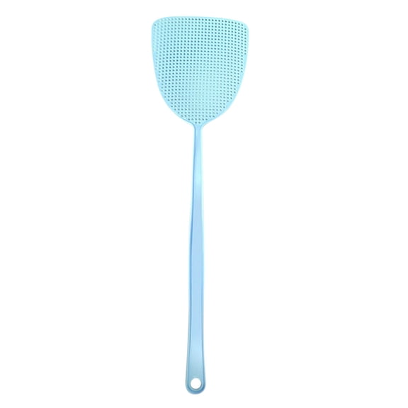 Fly Swatter Plastic Fly Swatter, Large Striking Fly Swatters, Long Handle Bug Swatter Indoor Outdoor Use, Durable Fly Swat, Space-Saving