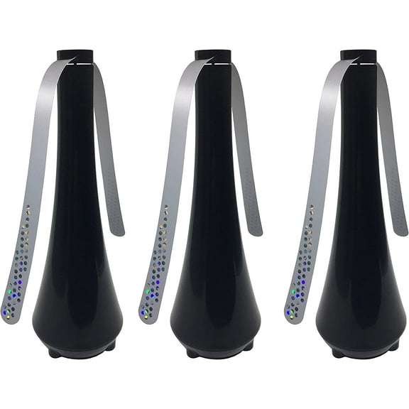 Fly Swatter for Outside or Inside Meal, Picnic Fan for Table Use, Fly Fans for Tables, Barbeque, Events, Battery Operated Food Spinning Fan