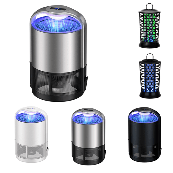Fly Trap Indoor Brushless Motor Gnat Traps for Indoor Gnats Killer,Powerful Suction Bug Insect Trap,Nat Trap Killer,Mosquito Catcher for Fruit Flies Gnats Nats Plants Moths Bug Insect Light Gray