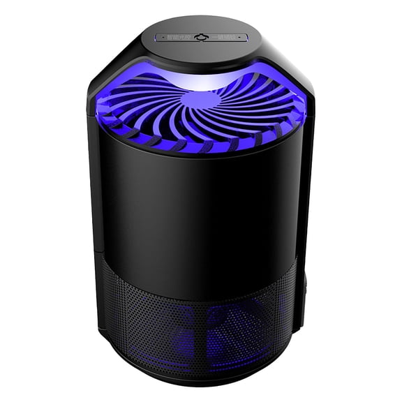 Fly Trap Indoor, Fruit Fly Traps for Indoors Flying Insect Gnat Traps for House Indoor with Adjustable Lighting, Mosquito Killer Insect Zapper Bug Zapper Indoor, Gnat Killer Catcher,Black
