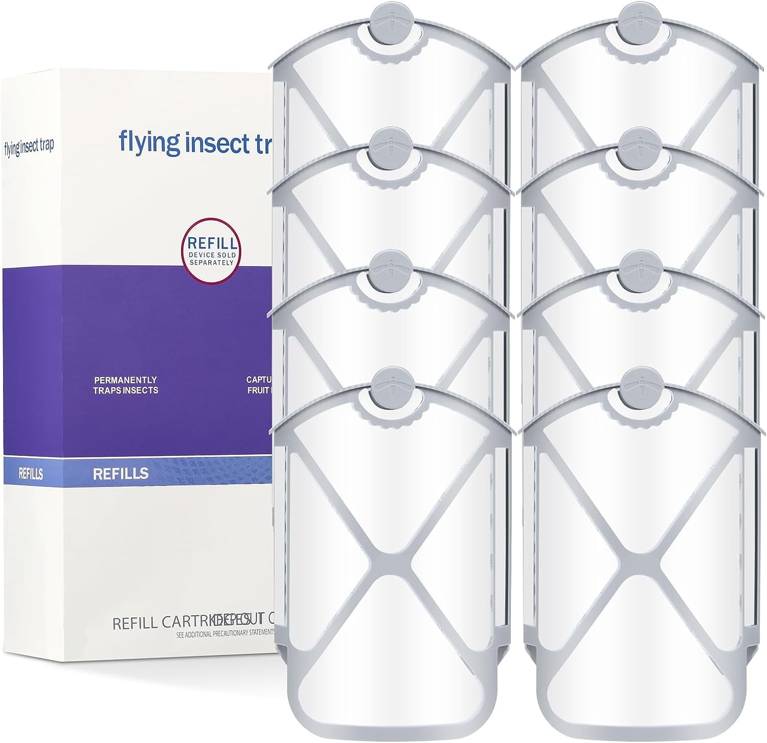 Fly Trap Refill Cartridges Compatible with Zevo Flying Insect Trap