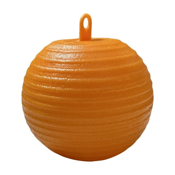 Fly Traps Ball Fly Trap Indoor, Hanging Fly Bugs Sticky Ball Outdoor, Gnat Trap Ball for House Plants Kitchen Drain Yard Garden, Orange