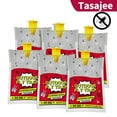 thumbnail image 1 of Fly Traps Outdoor, Big Bag Fly Catchers Outdoor - 6 Traps, Fly Traps Outdoor Hanging, Fly Bags Outdoor Disposable, Horse Fly Trap, Fly Killer, Stable Horse Ranch Orchard Fly Trap, 1 of 7