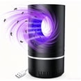 thumbnail image 1 of Fly Traps indoor for home Flying Insect Traps Fan Powered Indoor Bug Catcher for Mosquitoes Gnats Fruit Flies Mosquito Killer Effective Blue Light,Bug Zapper Indoor,USB Mosquito Zapper Indoor.Black, 1 of 9