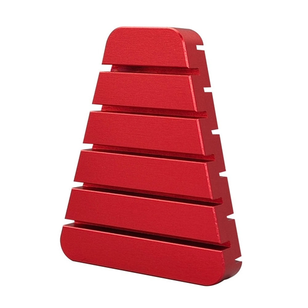 Fly Tying Feather Folding Block Fly Fishing Tying Tool Aluminum Alloy