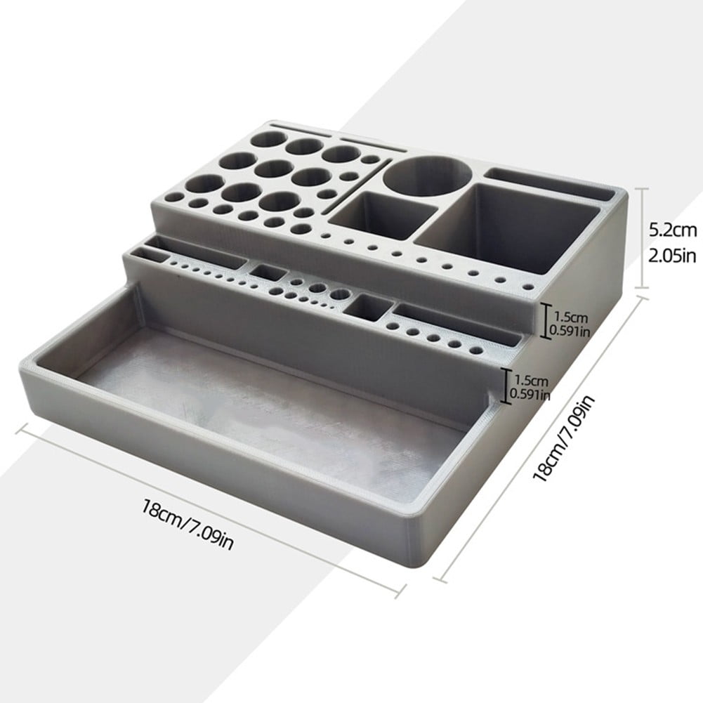 Fly Tying Station Fly Tying Tool Organizer Fly Tying Tool Accessory Storage Rack Fangkenuo