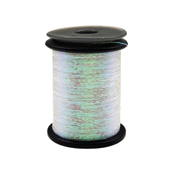 Blarkrus Fly Tying Thread High Reflective Fly Materials, Strong Binding for Fly Patterns, for Fly Tying Micro Fishing Flies, White