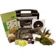 thumbnail image 1 of Fly Tying Tool Kit: 6 Popular Flies, 5 Tools, 32+ Flies, Carrying Case, Instruction Book, 1 of 1