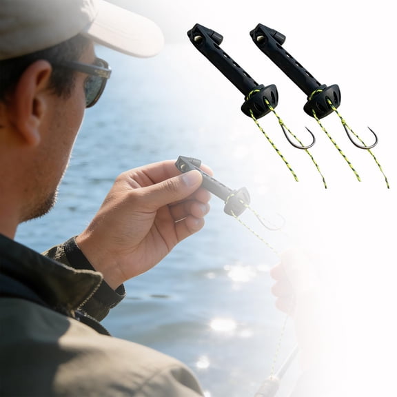 Fly Tying Tools, Fly Threader – Magnetic Fly Threader & Knot Tying Tool for Cold Hands and Low Light