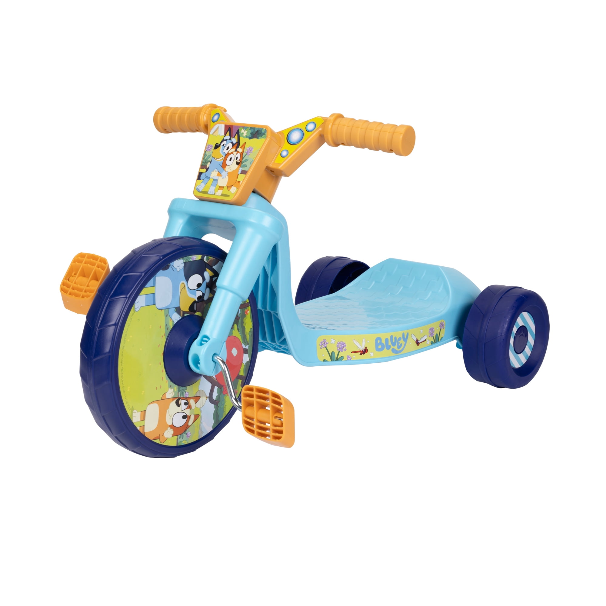 Fly Wheel Bluey Junior Cruiser Tricycle with 10 inch Front