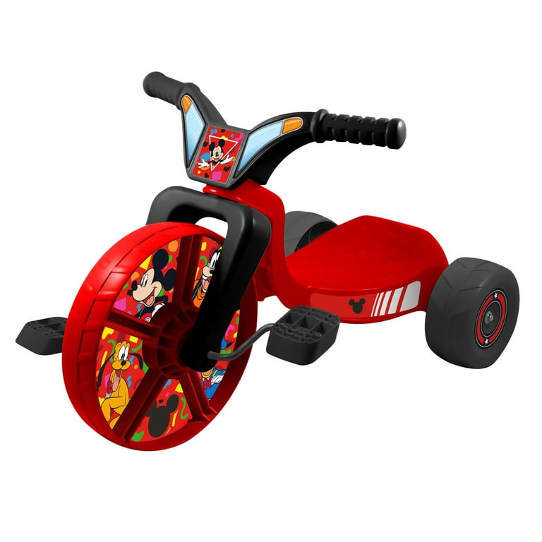 Fly Wheel Mickey Mouse Junior Cruiser Tricycle with 10 inch Front