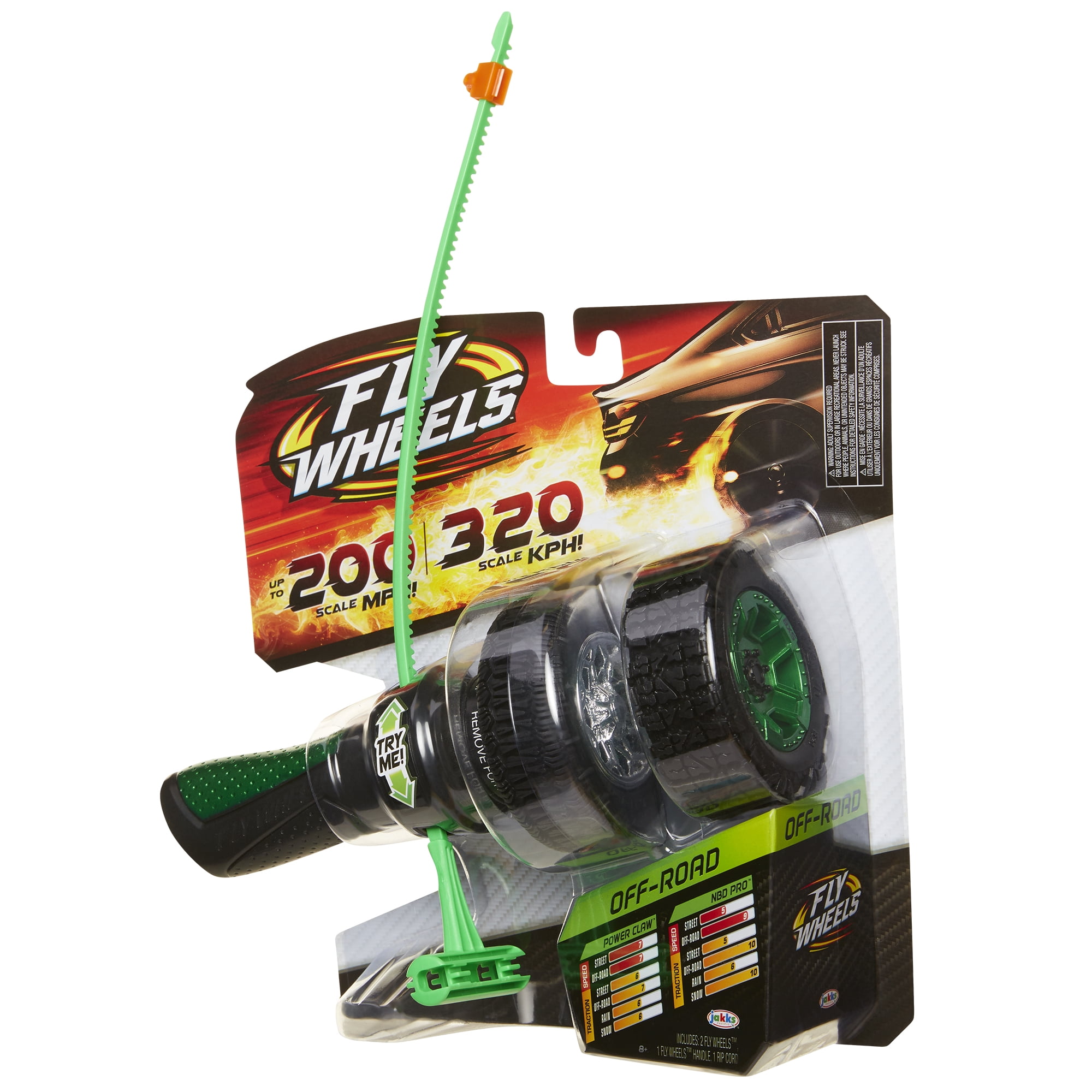 Fly Wheels Launcher + 2 Off-Road Wheels - Rip it up to 200 Scale MPH ...