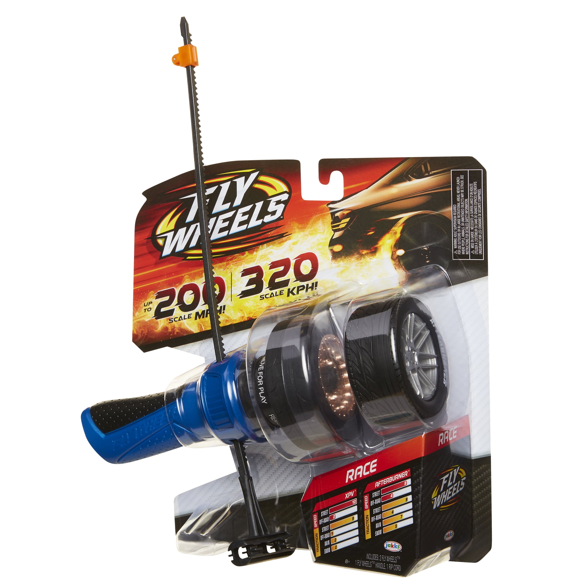 Fly Wheels Launcher + 2 Off Road Wheels - Rip it up to 200