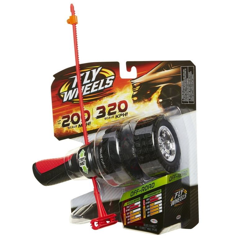 Fly Wheels Launcher + 2 Off Road Wheels - Rip it up to 200