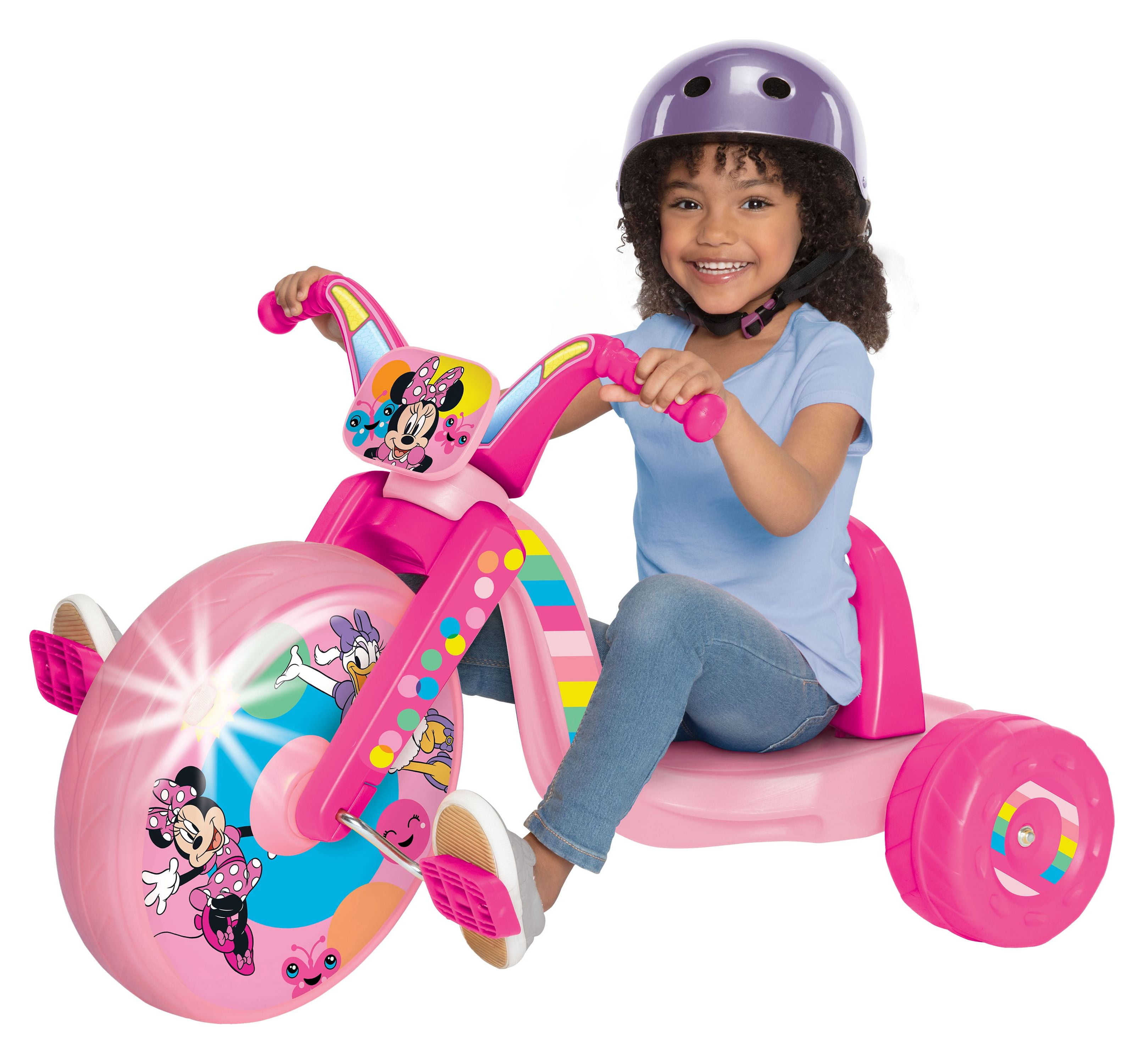 Fly Wheels Minnie Mouse Tricycle with 15 inch Front Wheel