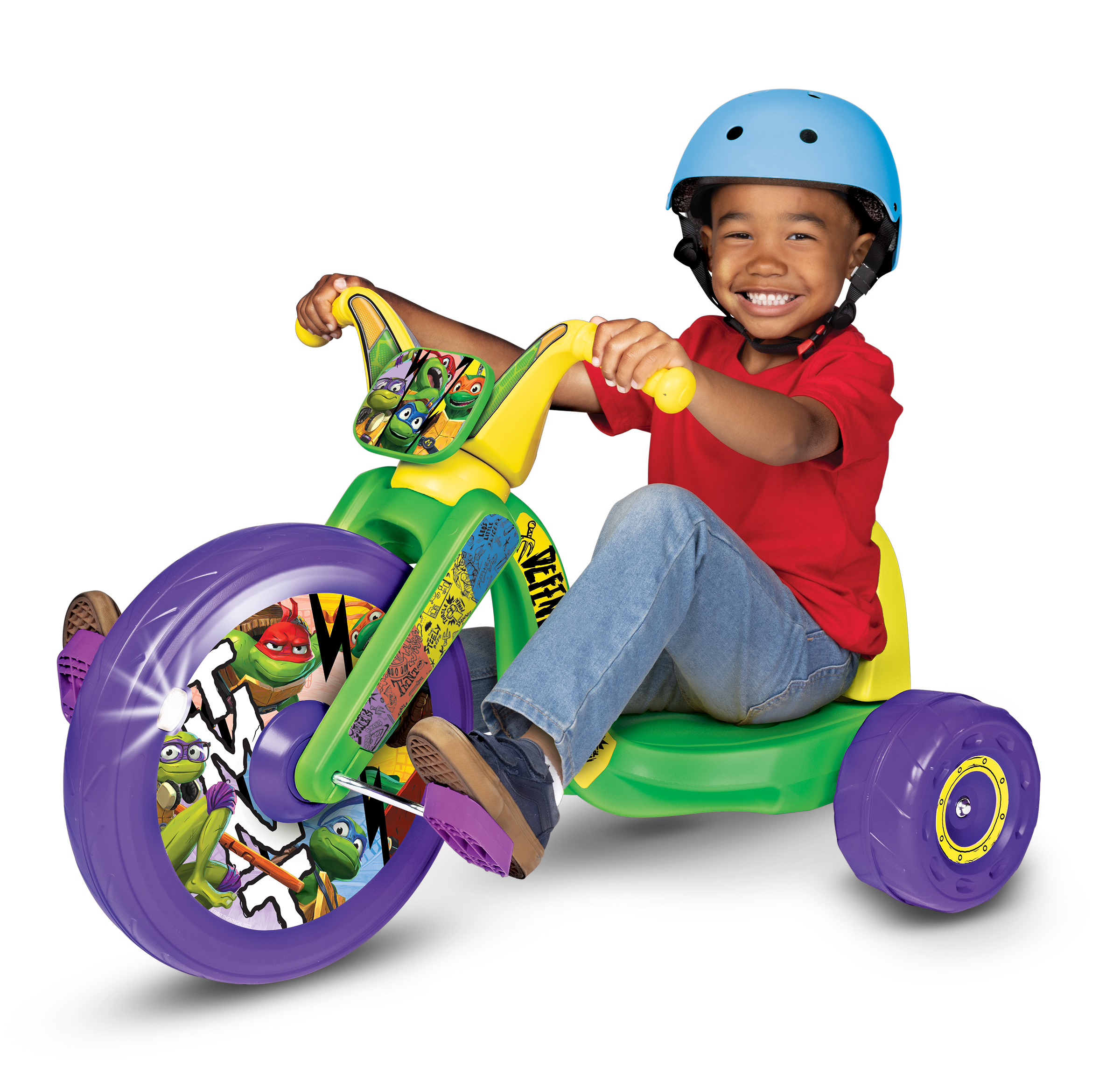 タートルズ　トゥーンサイクル Fly Wheels Teenage Mutant Ninja Turtles Tricycle with 15