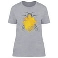 thumbnail image 1 of Fly With Yellow Splashes Design T-Shirt Women -Image by Shutterstock, Female x-Large, 1 of 2