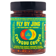 Fly by Jing Chengdu Crunch, All-Natural and  Vegan Chili Crunch, 6oz Regular