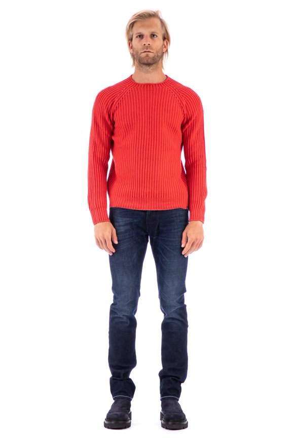Tamata Reversible Ribbed Wool Sweater (Men's)