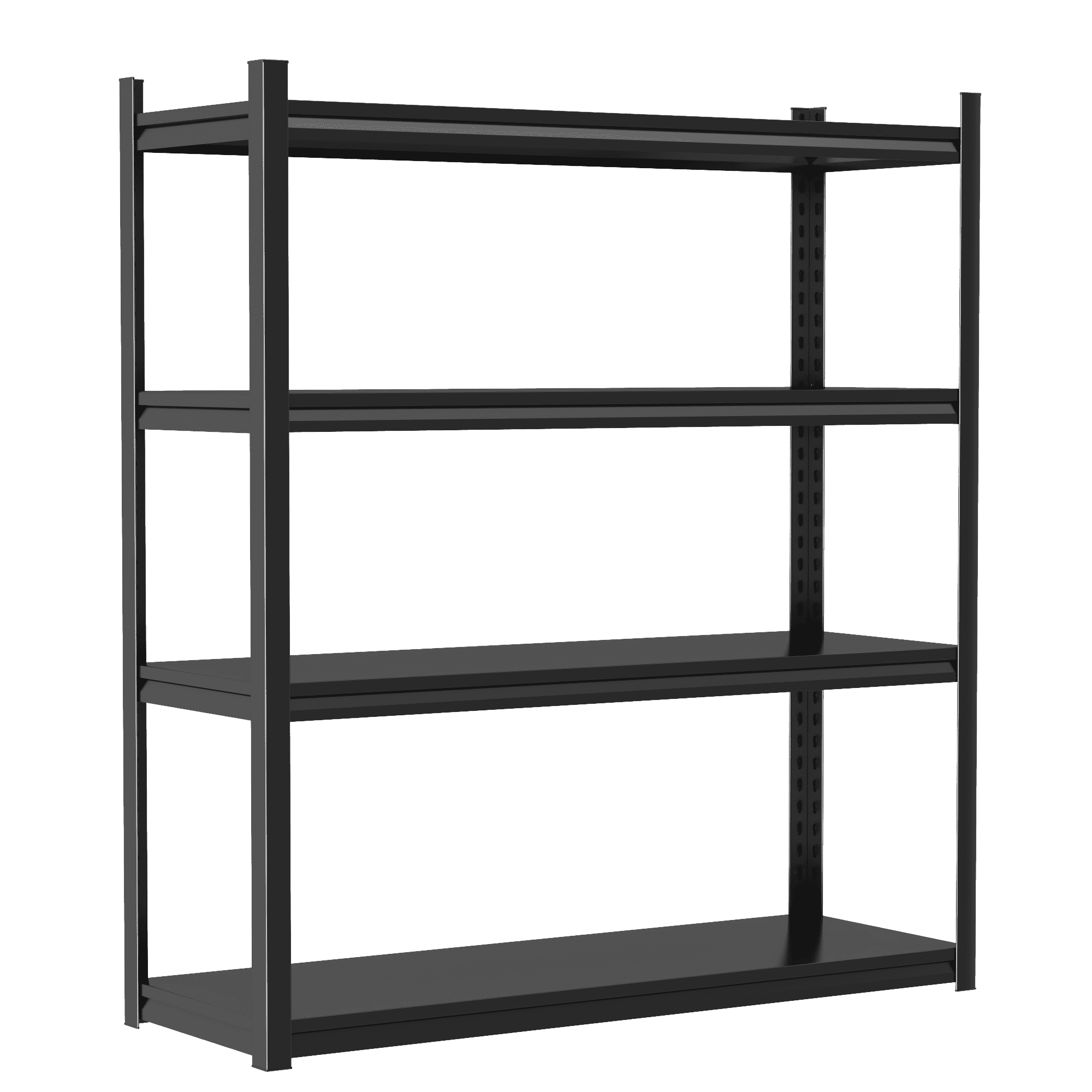 FlyDzrewt 40“W Black Shoe Rack Adjustable Shoe Storage Organizer, Heavy Duty Metal Shoe Shelving, 2000lb Capacity, Upgraded Reinforced Double-Layer Columns, 4 Tier Shoe Shelf for Closet Entryway