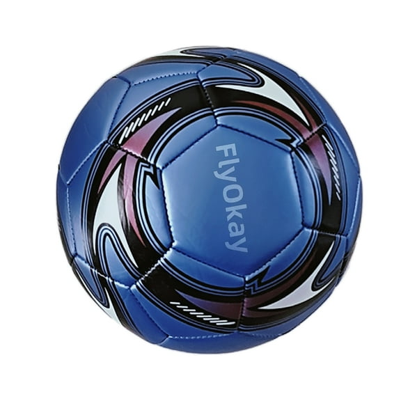 FlyOkay Soccer balls, Soccer Ball Size 3 & Size 4 & Size 5 for Kids and Adult Training Ball Official Match Football Balls with Pump