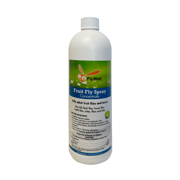 FlyWeb Fruit Fly Spray Concentrate - 12.8 fl oz Bottle by Gardner