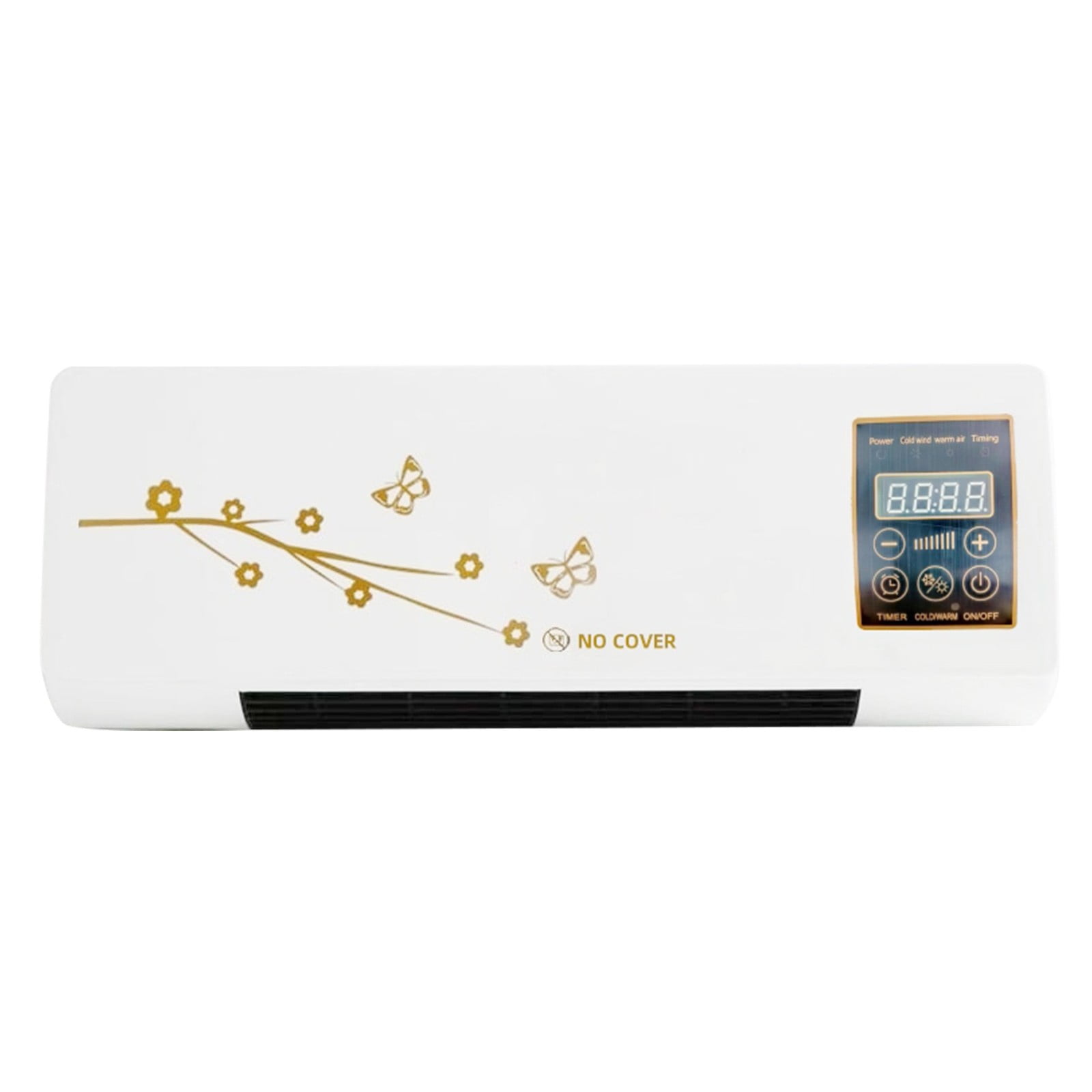 Flybaeast Air Heater Two in One Wall Mounted Mobile Fan Installed