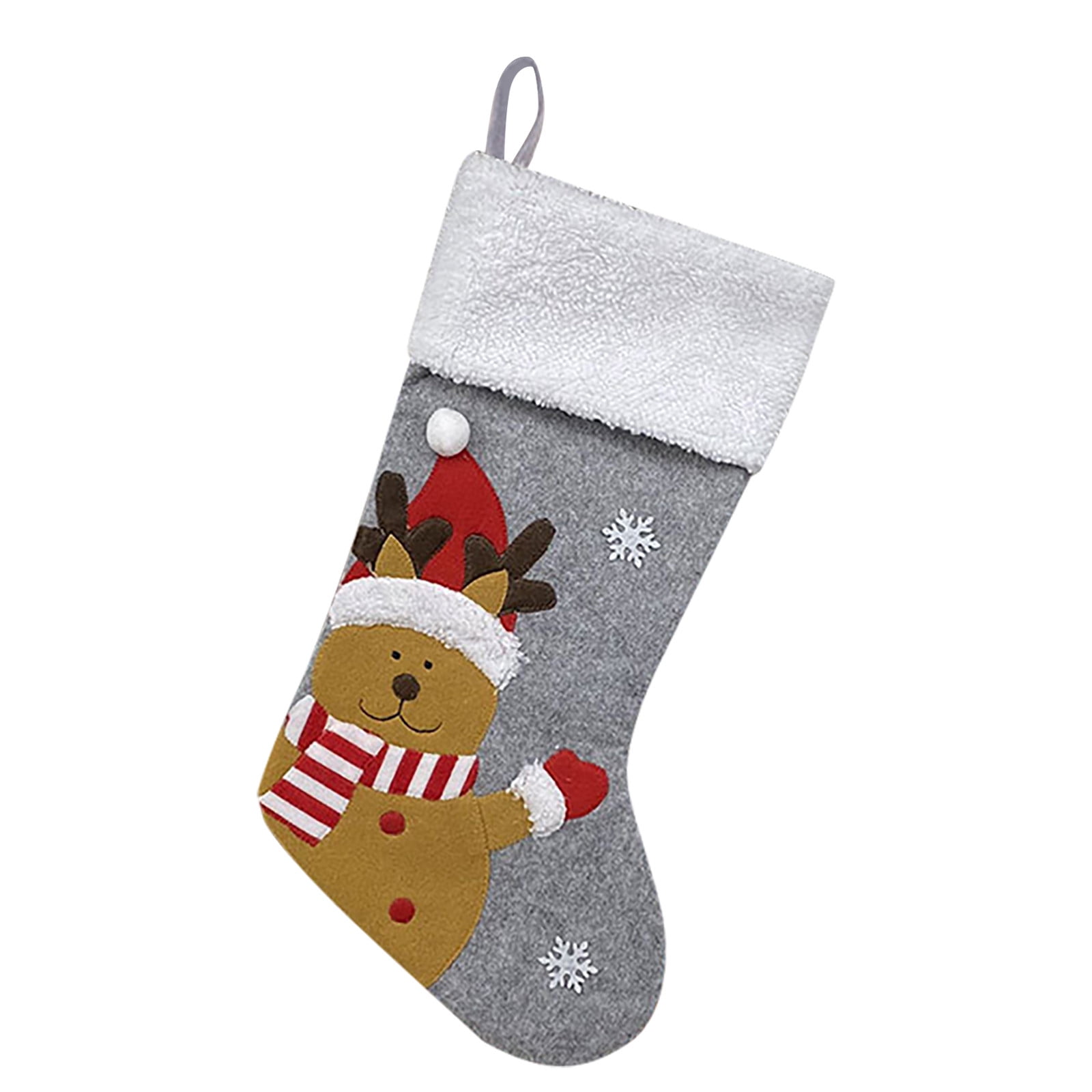 Flybaeast Hangs Christmas Stocking Big Xmas Stockings Decoration Santa