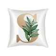 Flybaeastpillow Case 26Letter Pillowcase,Modern Decorative Pillow