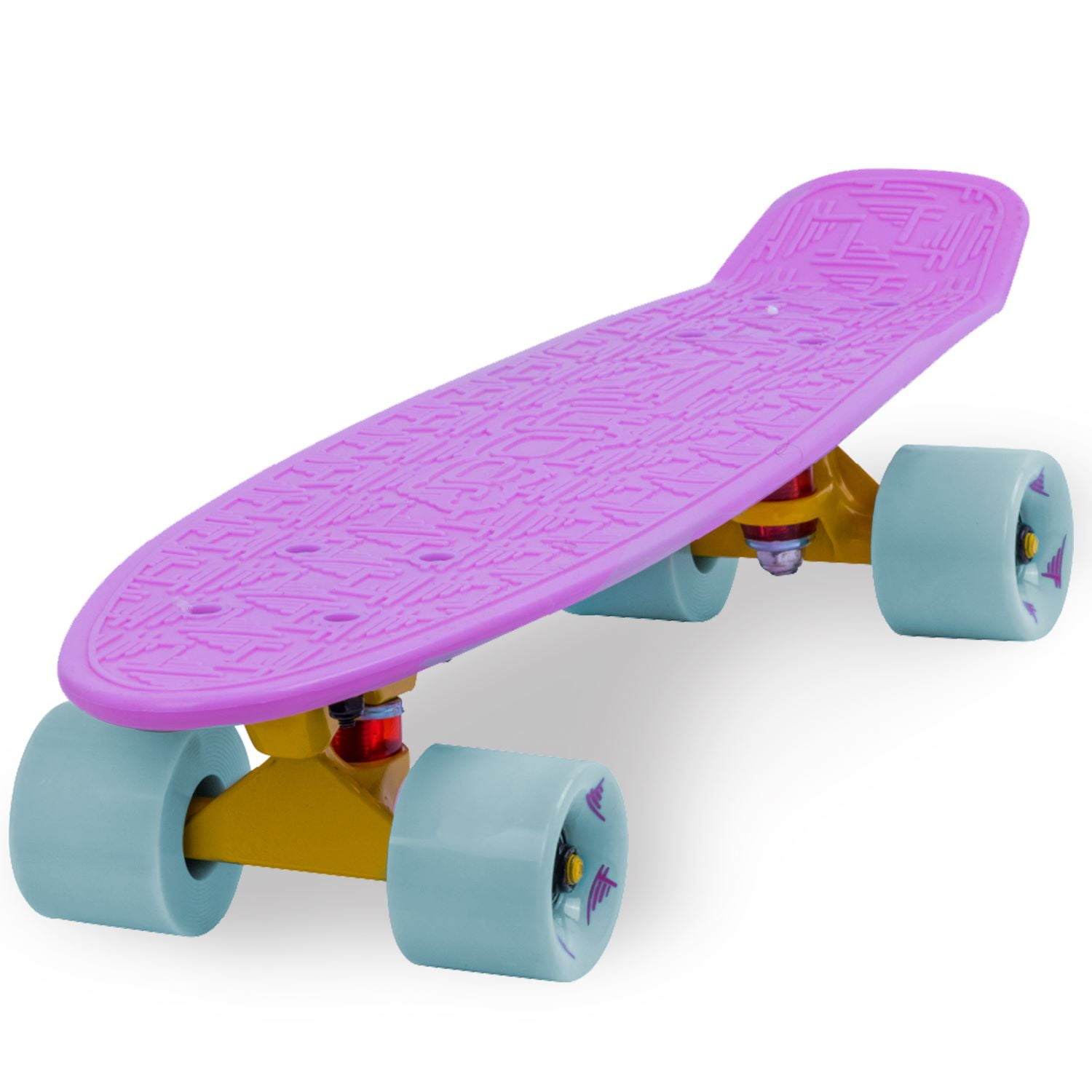 reguleren provincie erger maken Flybar 22 inch Plastic Cruiser Skateboard, Non-Slip Deck, for Boys and  Girls Ages 6+ up to 175lbs, Orange - Walmart.com