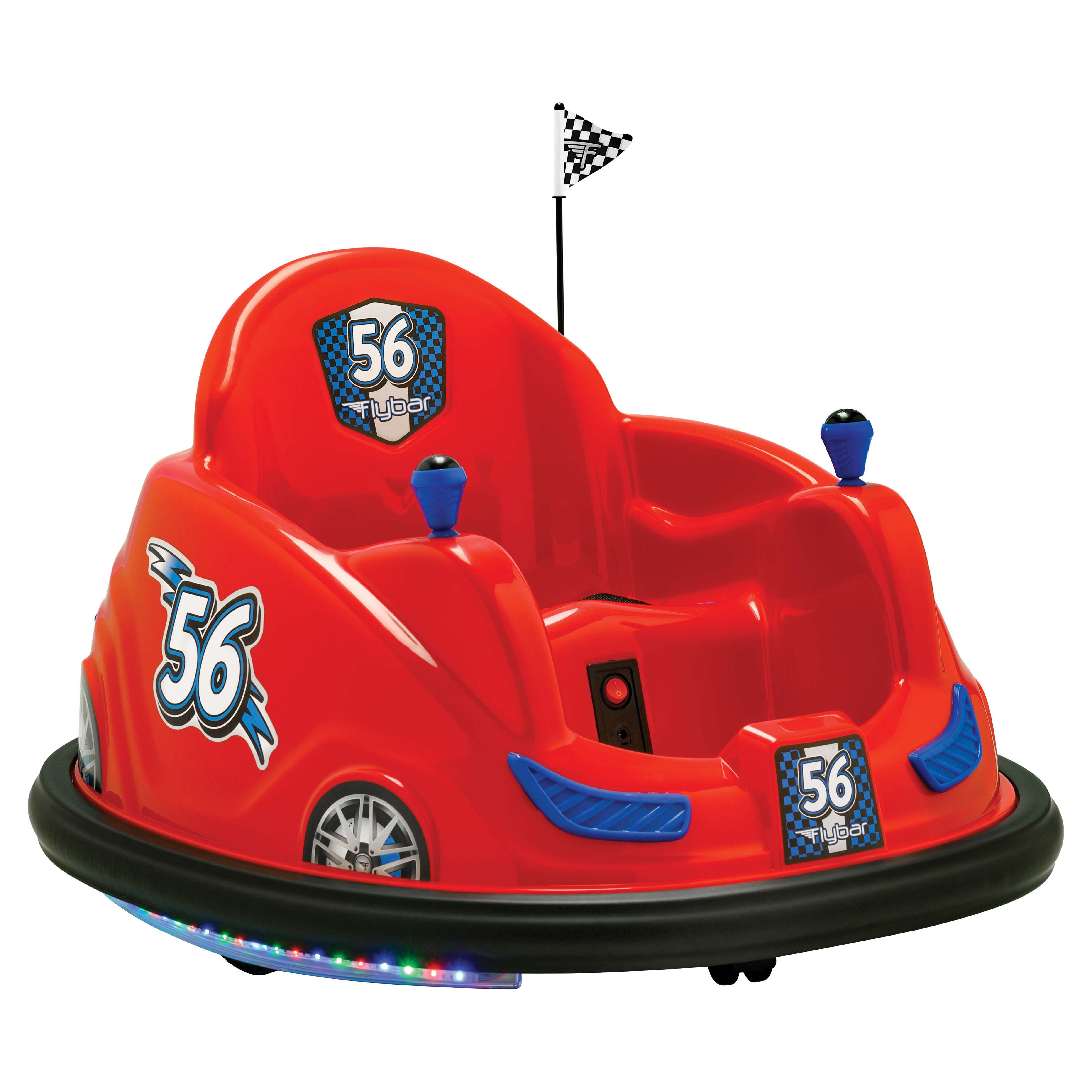 PAW Patrol 6V Bumper Car, Battery Powered, Electric Ride on for Children by  Flybar, Includes Charger