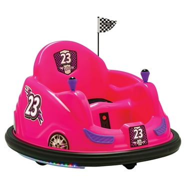 Disney's Minnie Mouse 6V Bumper Car, Toddler Ride On Mini Race Kids Toy ...