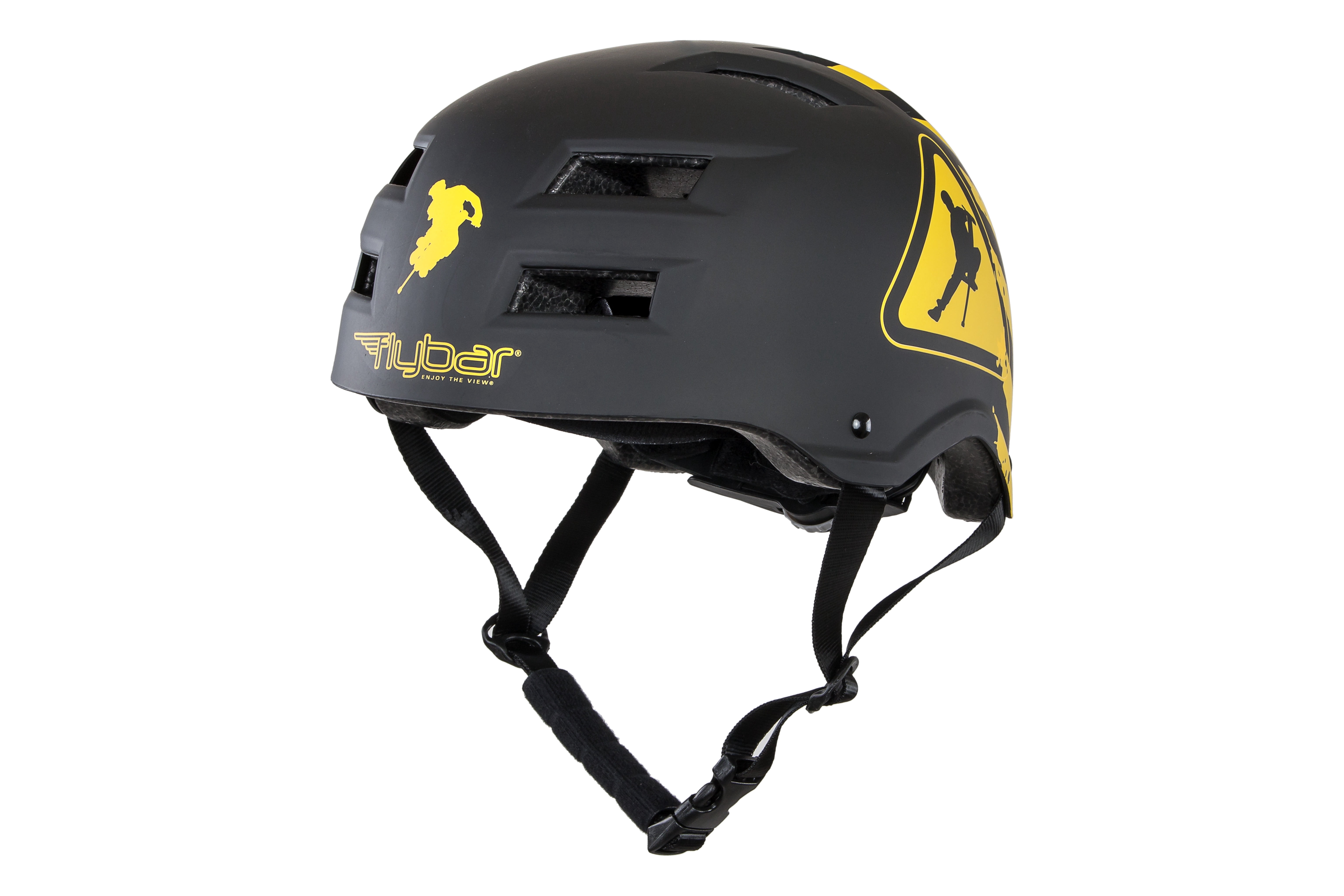 Flybar Certified Multi Sport Helmets For Skateboarding, Bicycling, Roller Blading, Longboarding & Pogoing -Warning -M/L