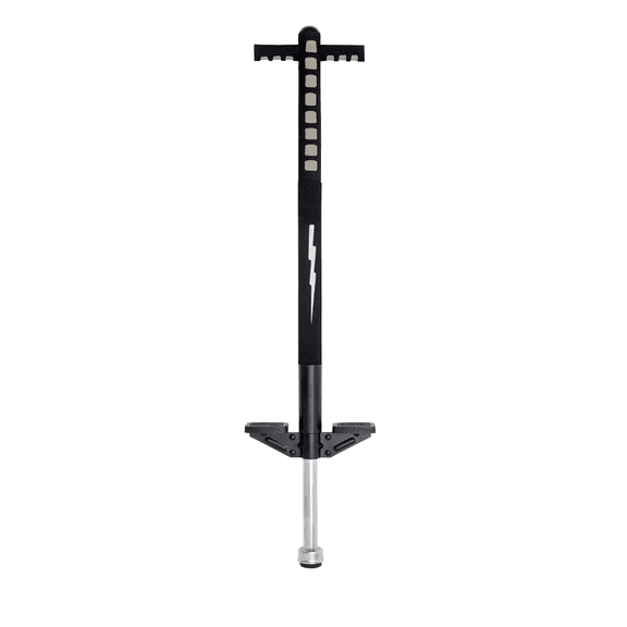 Flybar Foam Maverick Pogo Stick for Kids Ages 5+, Weights 40 to 80 Pounds by The Original Pogo Stick Company , Black/Silver
