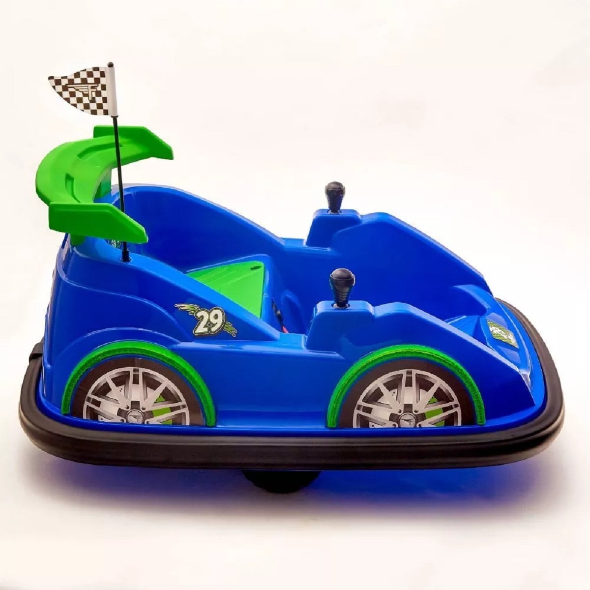 Flybar FunPark Racer Ride-On Bumper Car Vehicle for Kids Toddlers 1.5-4 Years