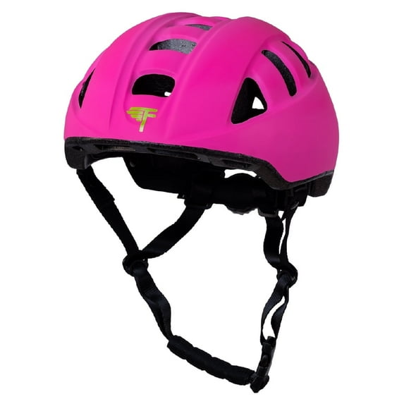 Flybar Junior Multi-Sport Adjustable Helmet, Biking and Skateboarding, Boys and Girls, Ages 3 to 14, Medium, Pink