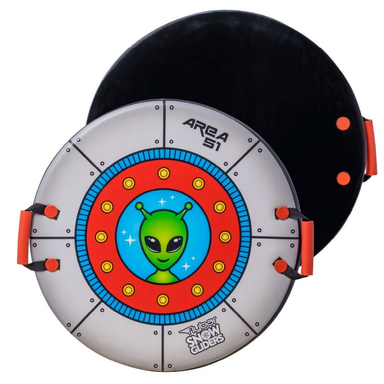Flybar Kids 26' Alien Foam Saucer Disc Snow Sled for Kids Flybar Kids 26' Alien Foam Saucer Disc Snow Sled for Kids