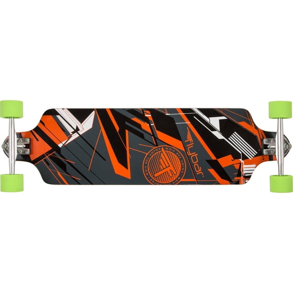Flybar Longboard, 38", Glitch Orange