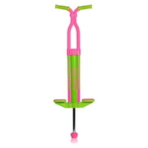 Flybar Master Pogo Stick for Boys and Girls Age 9 and Up, 80 to 160 Lbs, Pink/Green