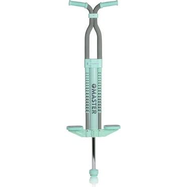 Flybar Master Pogo Stick for Boys and Girls Age 9 and Up, 80 to 160 Lbs Sea/Gray