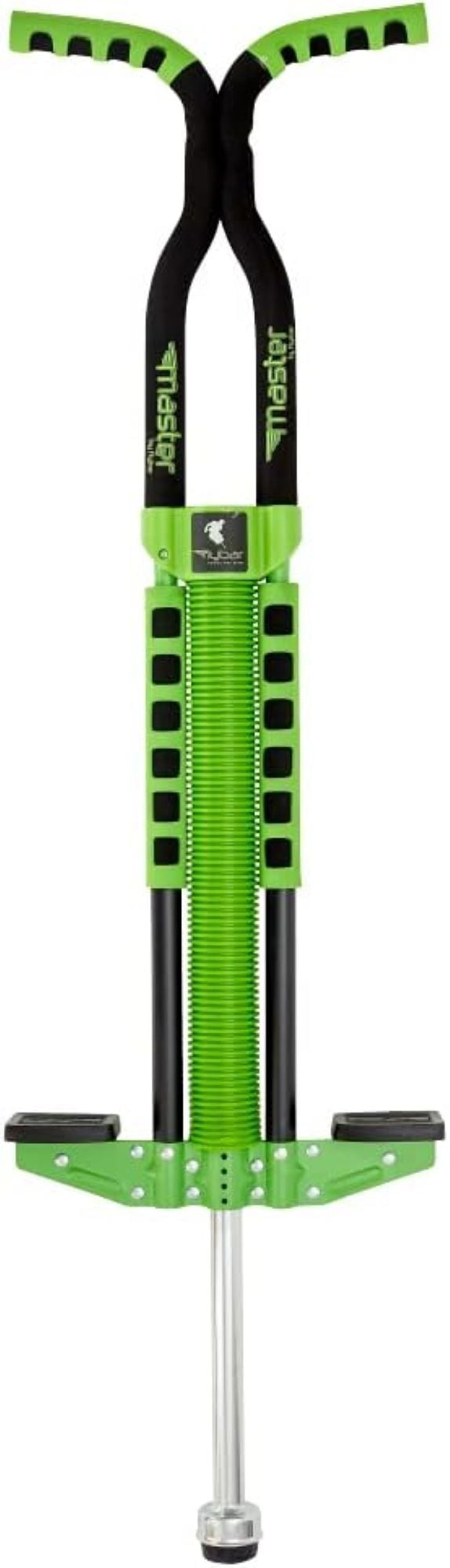 ホッピング Flybar フライバー Master pogo グリーン Flybar Master Pogo Stick for Kids, Outdoor Toys for Boys, Jumper
