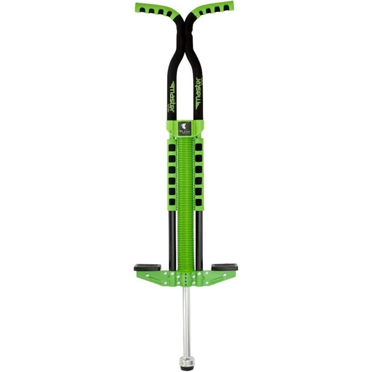 【超美品】ホッピング Flybar フライバー Master pogo グリーン Flybar Master Pogo Stick for Kids, Outdoor Toys for Boys, Jumper