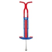 Flybar Master Pogo Stick for Kids, Outdoor Toys for Boys, Jumper Toys, Outside Toys for Kids, Ages 9+, 80 to 160 lbs, Red/White/Blue