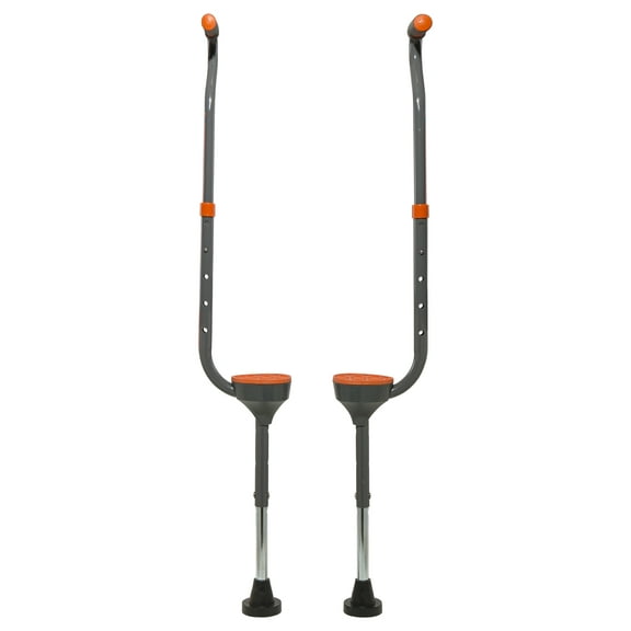 Flybar Maverick Walking Stilts For Kids (Small) – Adjustable Height – For Ages 5 & Up, Up to 190 Pounds GREY