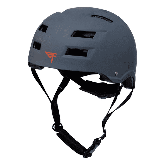 Flybar Multi Sport for Skateboard, Bike Helmet, for Kids and Adults, Ages 6+, Grey, S/m