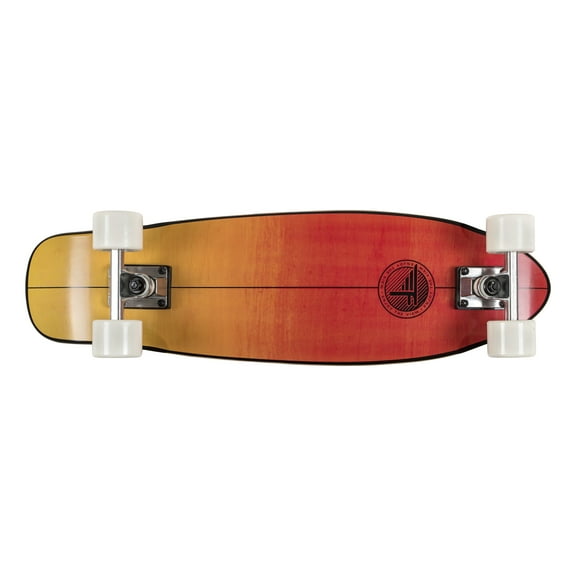 Flybar Skate Cruiser Boards – 27.5 Strong 7 Ply Canadian Maple Complete Skateboards - 60mm PU Wheels With High Speed ABEC 9 Bearings Old School